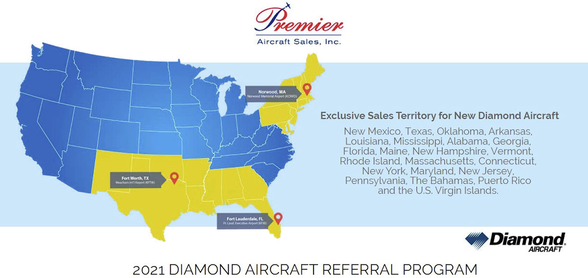 2022 Diamond Aircraft Referral Program